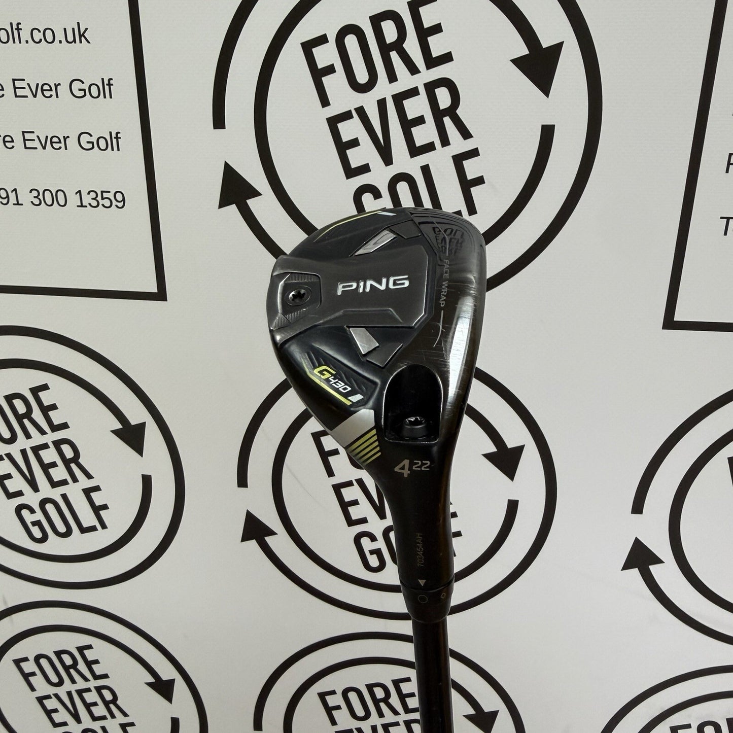 PING G430 4 HYBRID / 22 Deg / Mens RH / 70g Reg Flex / V.GOOD USED