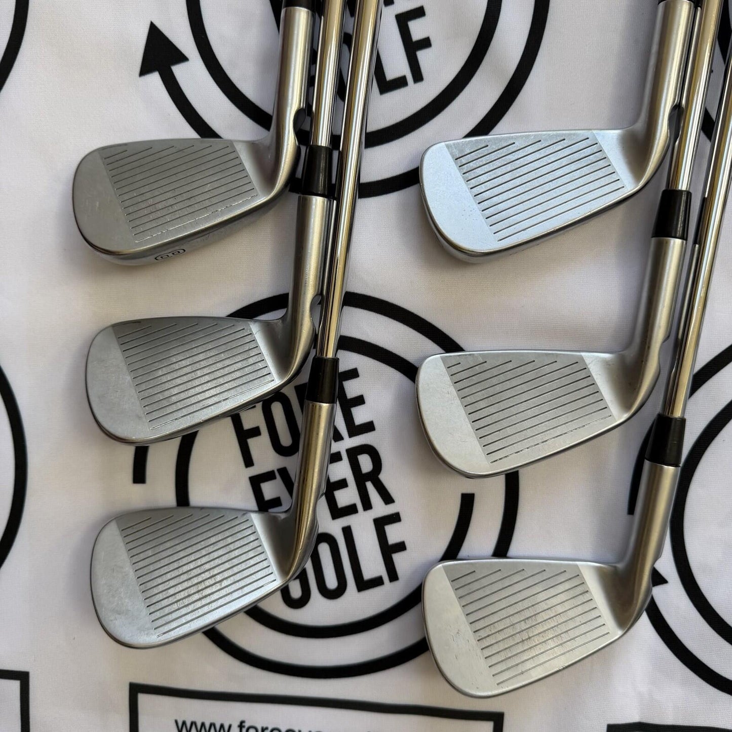 PING i500 IRONS / 5 - PW / Mens RH / Black Dot / RH / 125g X-Stiff Flex / GOOD