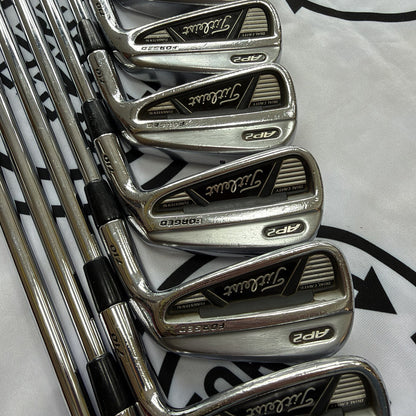 TITLEIST AP2 710 IRONS / 3 - PW / Mens RH / Stiff Flex / FAIR USED
