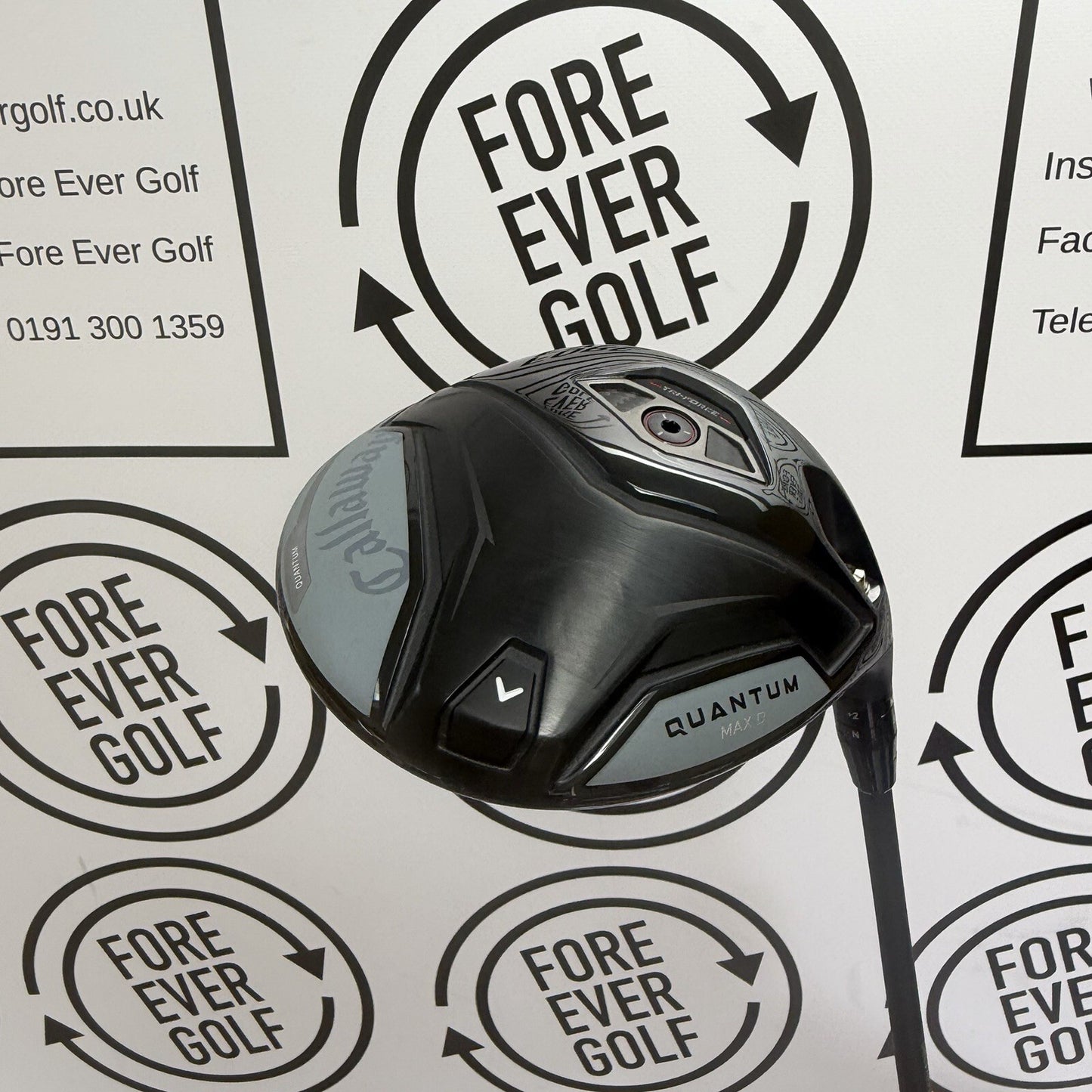 CALLAWAY QUANTUM MAX-D DRIVER / 12 Deg / RH / 40g Reg Flex / MINT USED
