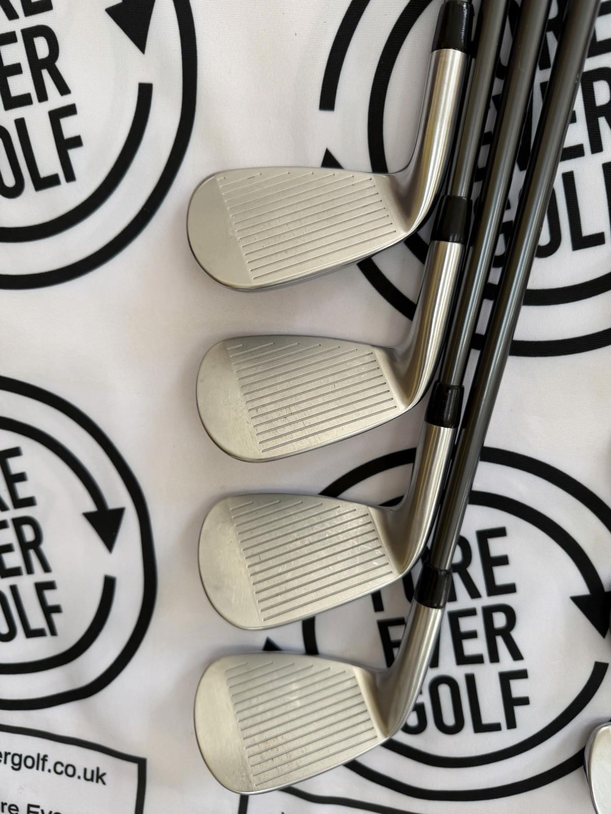 TITLEIST T250 IRONS / 4 - PW + 48 / RH / 65g Reg Flex MMT Graphite Shafts / VGC