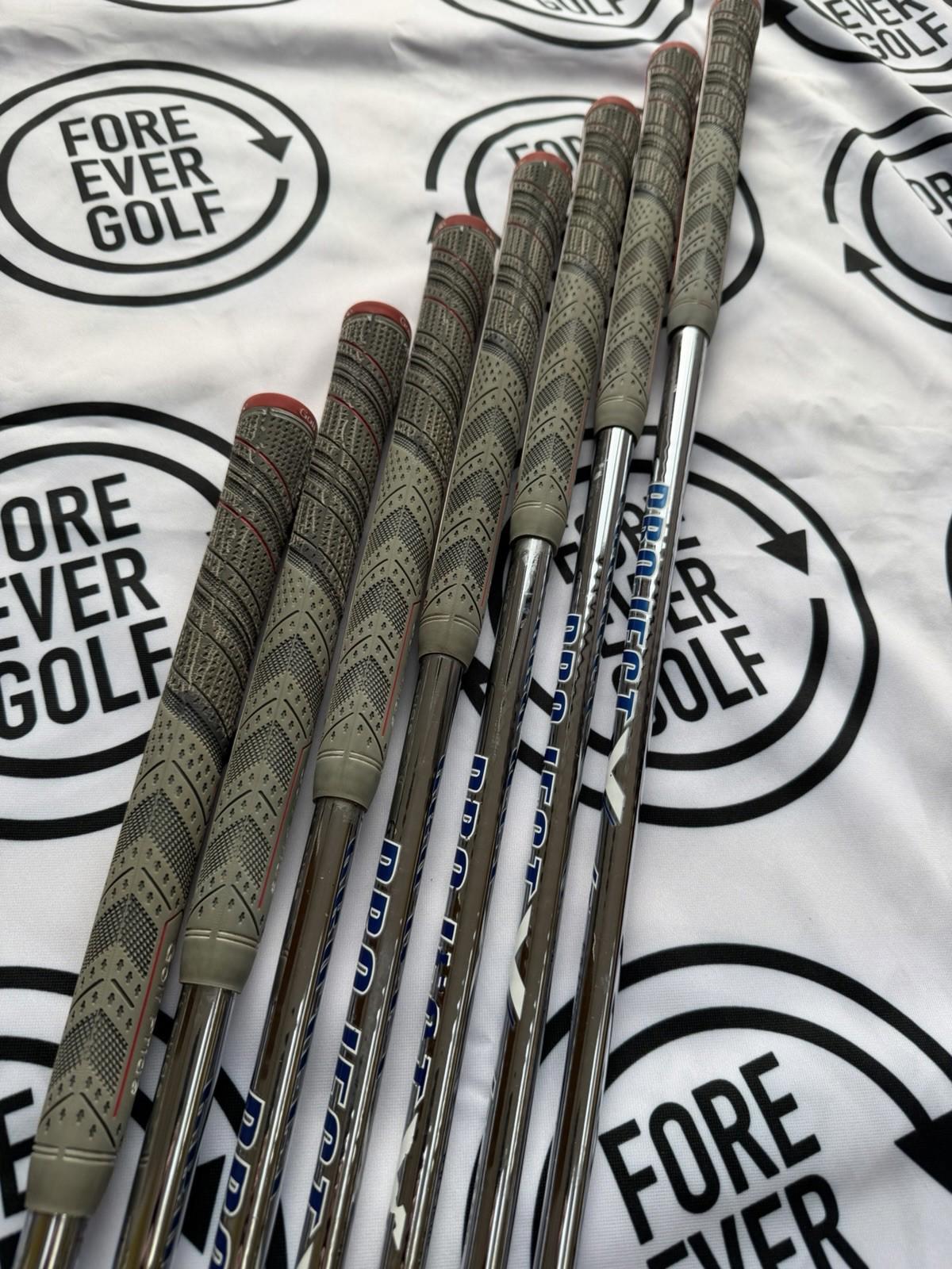 TAYLORMADE P790 (2021) IRONS / 4 - PW / Mens RH / 120g Stiff Flex / GOOD USED