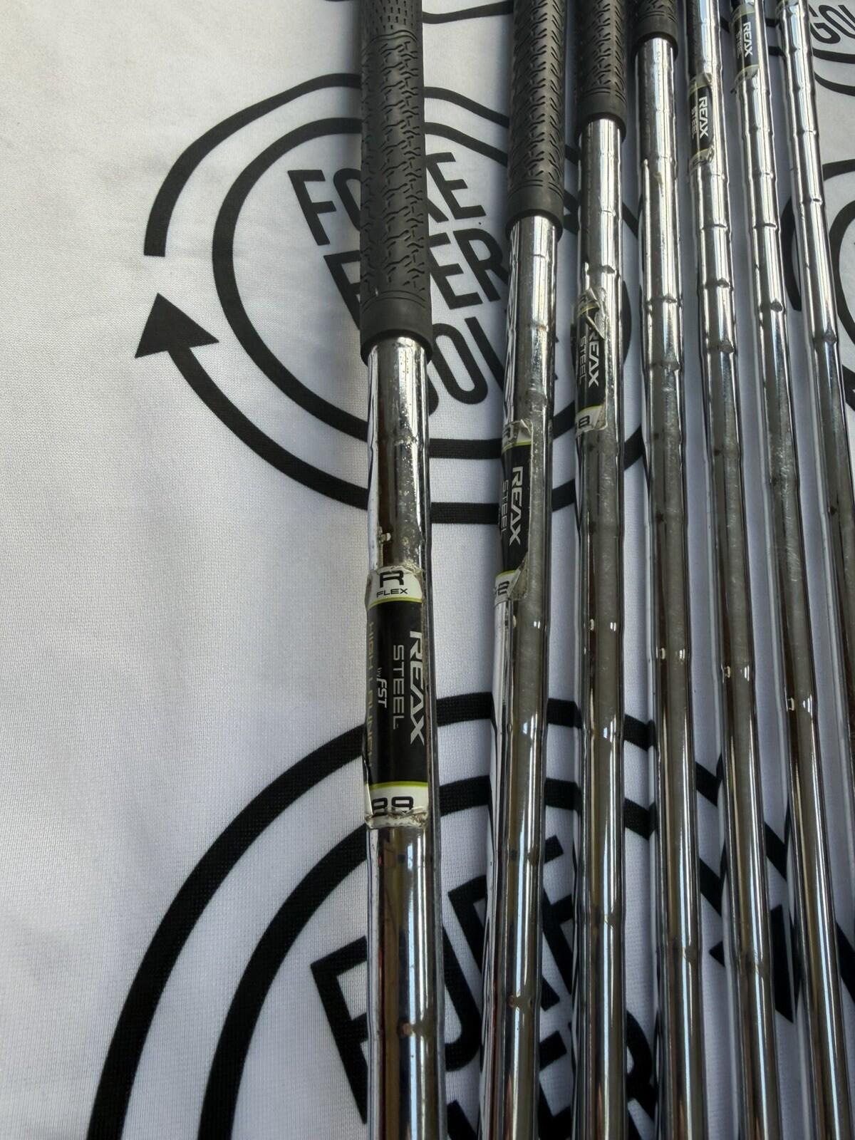 TAYLORMADE M2 IRONS / 5 - PW + SW / RH / 85g Reg Flex / GOOD USED