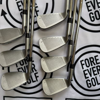 PING i20 IRONS / 4 - PW / Mens RH / Black Dot / Regular Flex / GOOD USED