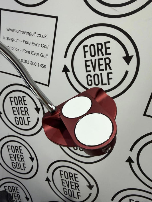 ODYSSEY O-WORKS RED 2 BALL PUTTER / 34” / Mens RH / V.GOOD USED