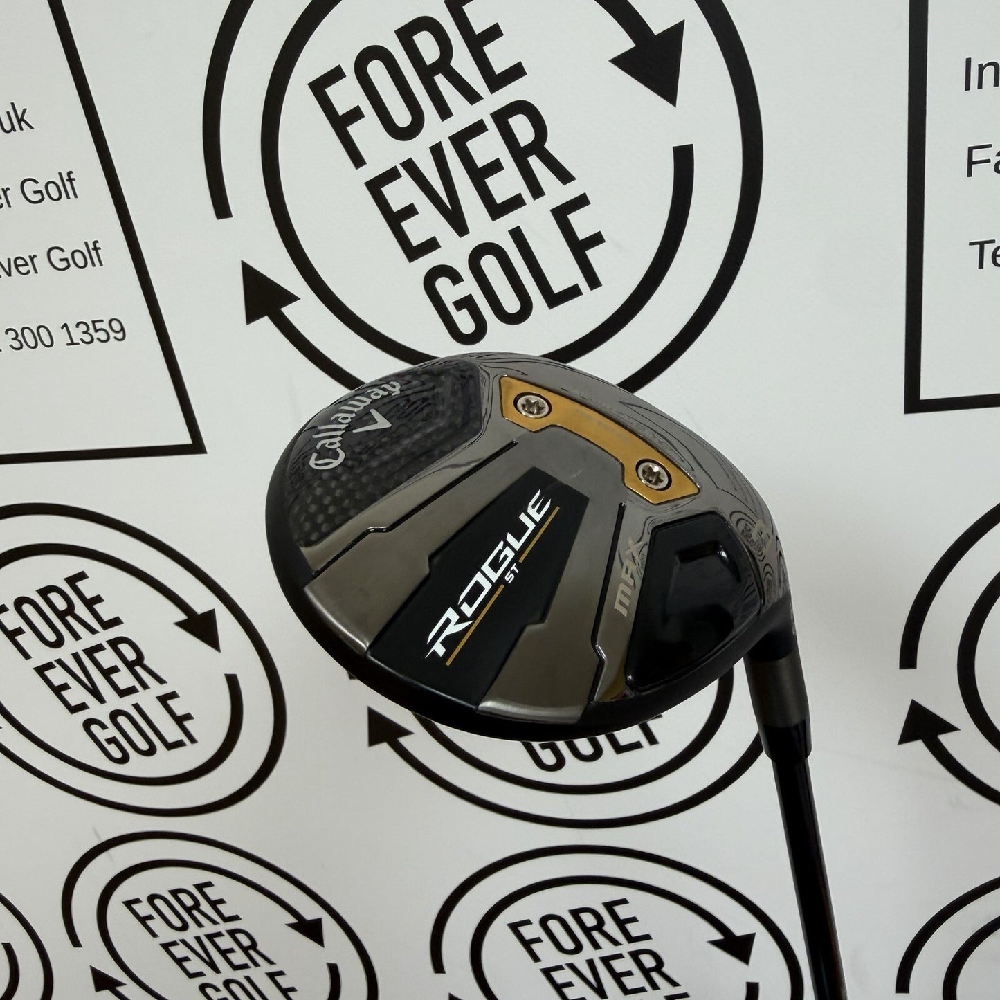 CALLAWAY ROGUE ST MAX 3 WOOD / 15 Deg / Mens RH / 65g Reg Flex / MINT USED