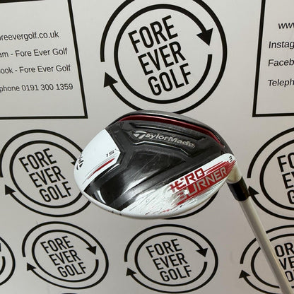 TAYLORMADE AEROBURNER 3 WOOD / 15 Deg / RH / 60g Stiff Flex / GOOD USED