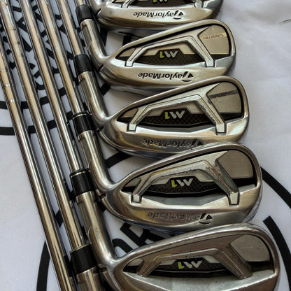 TAYLORMADE M1 IRONS / 4 - AW / RH / 95g Stiff Flex / GOOD USED