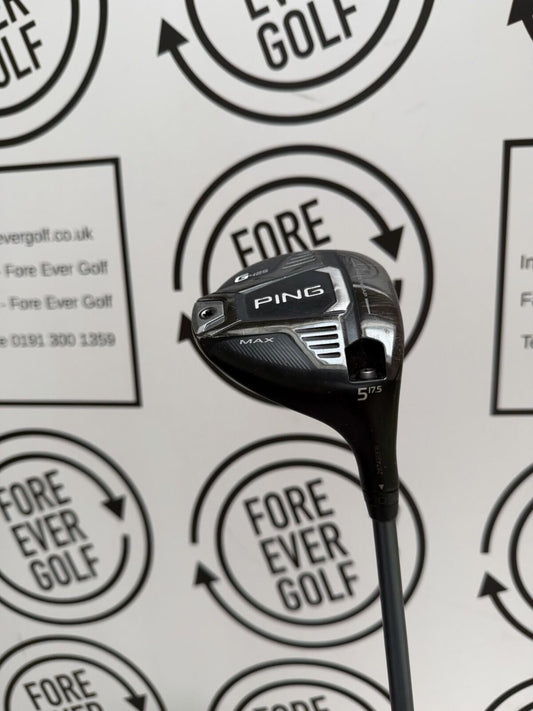 PING G425 MAX 5 WOOD / 17.5 Degree / RH / 65g Reg Flex / GOOD USED