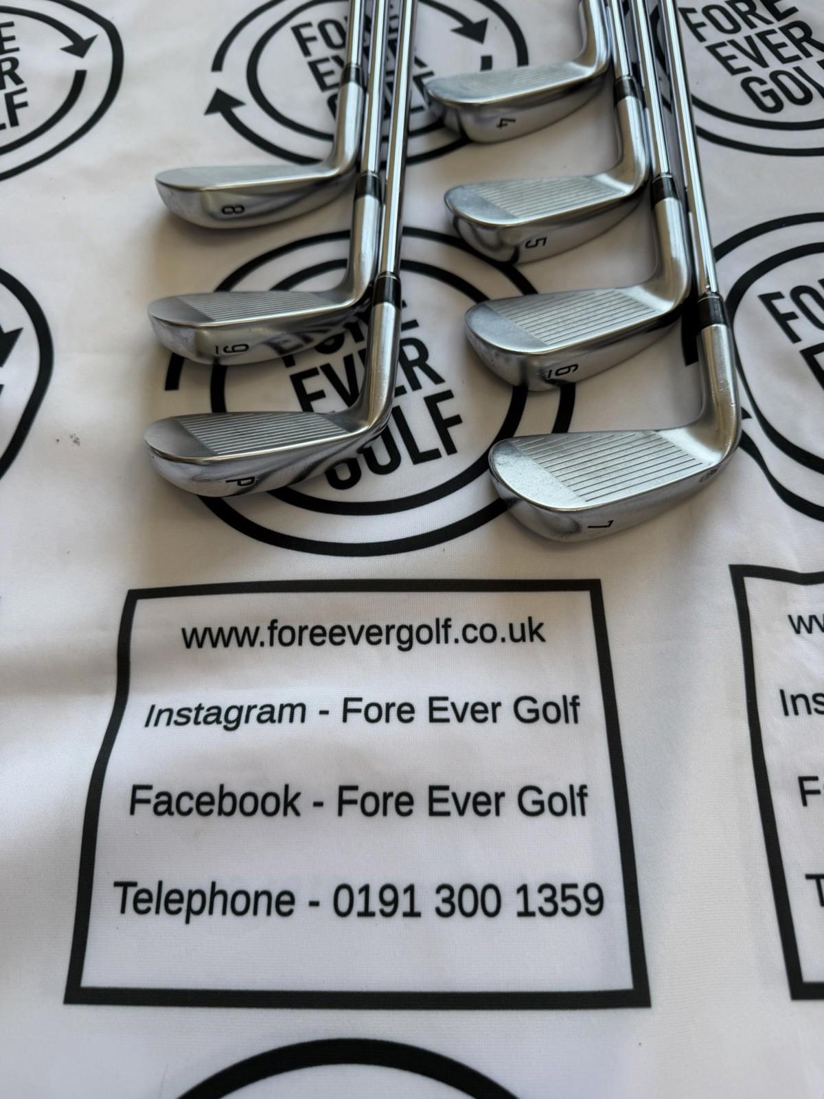 CALLAWAY APEX CF ’19 IRONS / 4 - PW / Mens RH / 95g Reg Flex / GOOD USED
