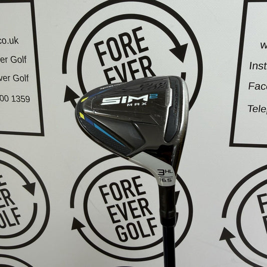 TAYLORMADE SIM2 MAX 3 WOOD HL / 16.5 Degree / RH / 60g Stiff Flex / GOOD USED