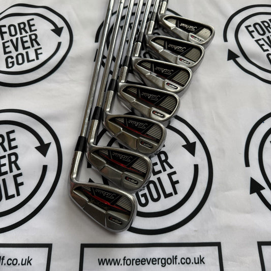 TITLEIST AP1 710 IRONS / 4 - PW / Mens RH / 105g Reg Flex / GOOD USED