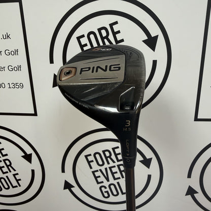 PING G400 3 WOOD / 14.5 Degree / RH / 65g Stiff Flex / V.GOOD USED