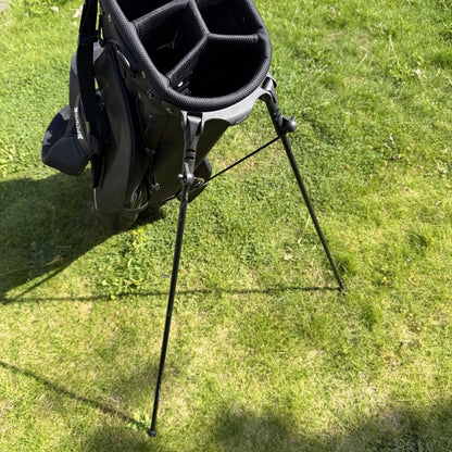 NIKE SPORT LITE GOLF CARRY BAG / EQUA FLEX / Black / 5-Way Divide / MINT USED