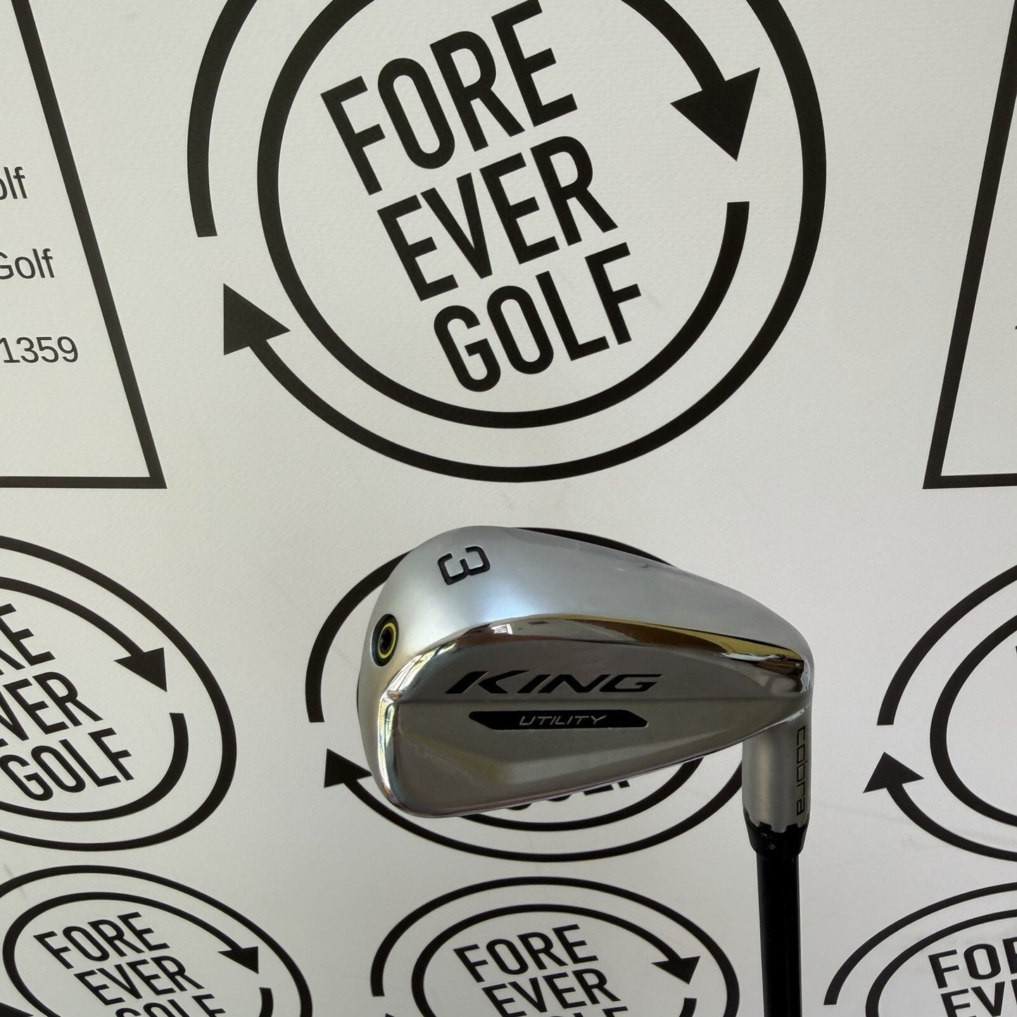 COBRA FORGED TEC UTILITY 3 IRON / Mens RH / 60g Reg Flex / MINT USED