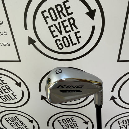 COBRA FORGED TEC UTILITY 3 IRON / Mens RH / 60g Reg Flex / MINT USED