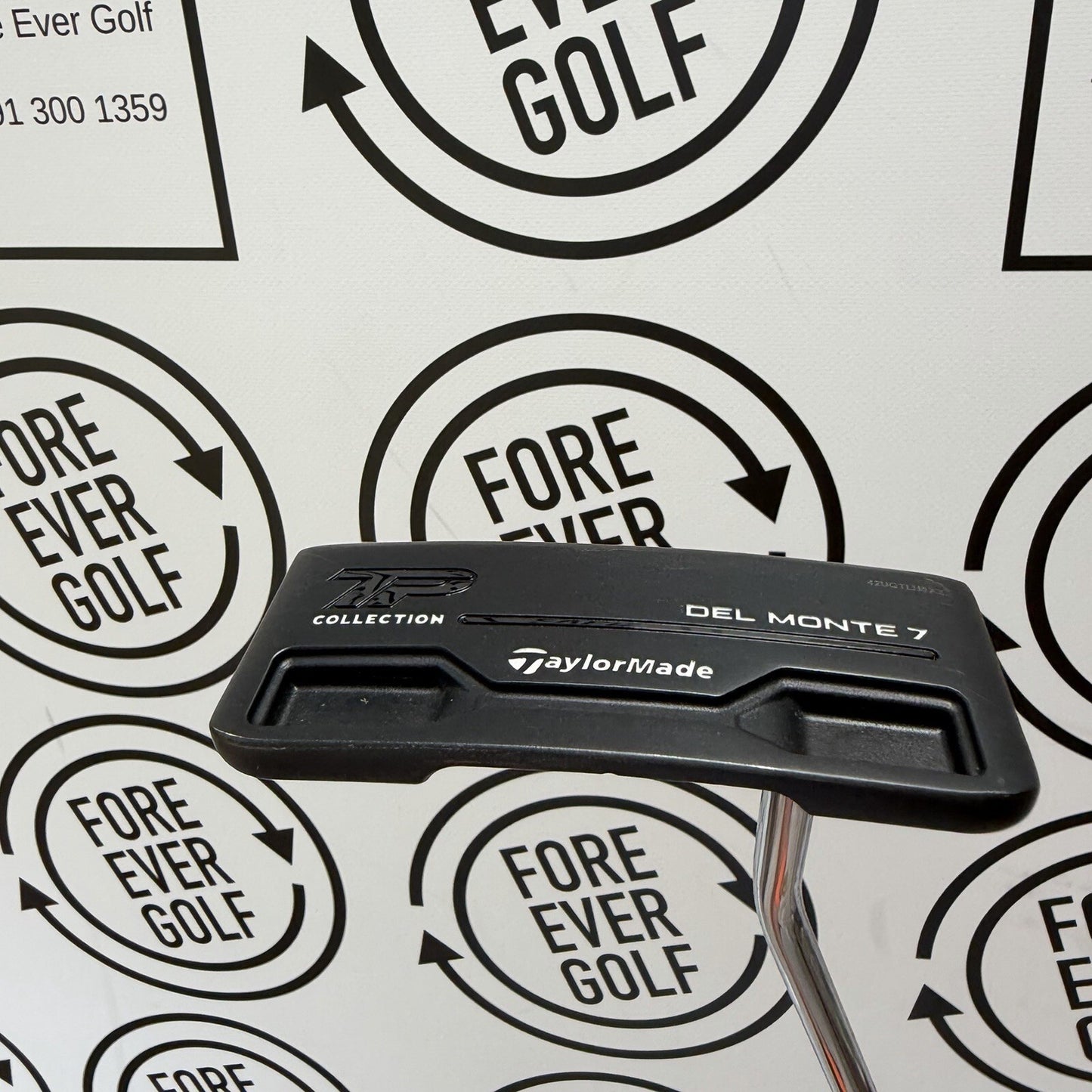 TAYLORMADE BLACK COLLECTION DEL MONTE 7 PUTTER / 35” / RH / V.GOOD USED