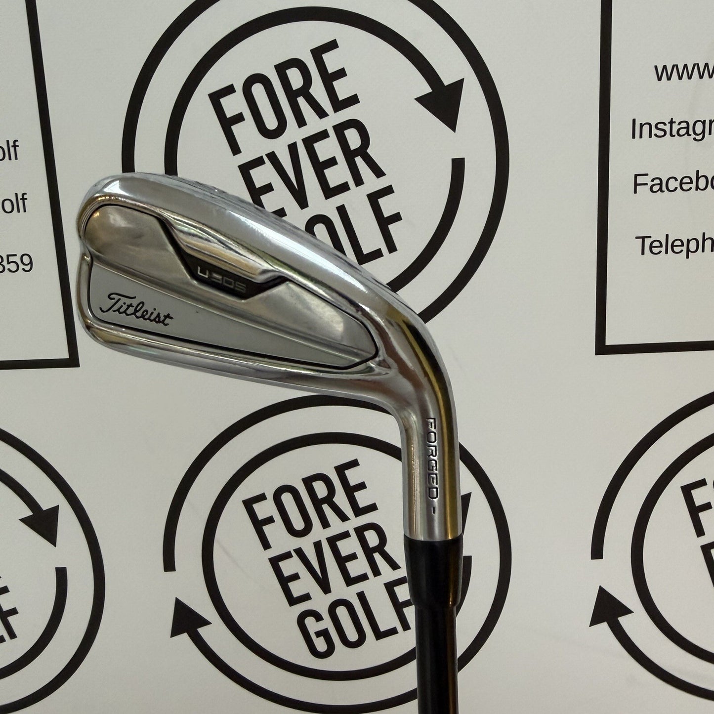 TITLEIST U505 (2021) 2 IRON / 80g Stiff Flex / RH / GOOD USED