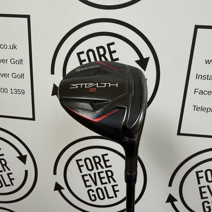 TAYLORMADE STEALTH 2 3 WOOD / 15 Deg / RH / 60g Stiff Flex / GOOD USED