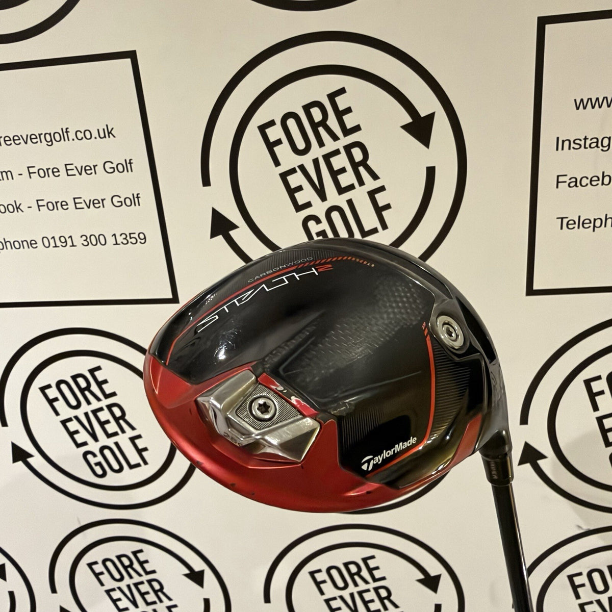 TAYLORMADE STEALTH 2 DRIVER / 10.5 Deg / Mens RH / 50g Reg Flex / FAIR USED