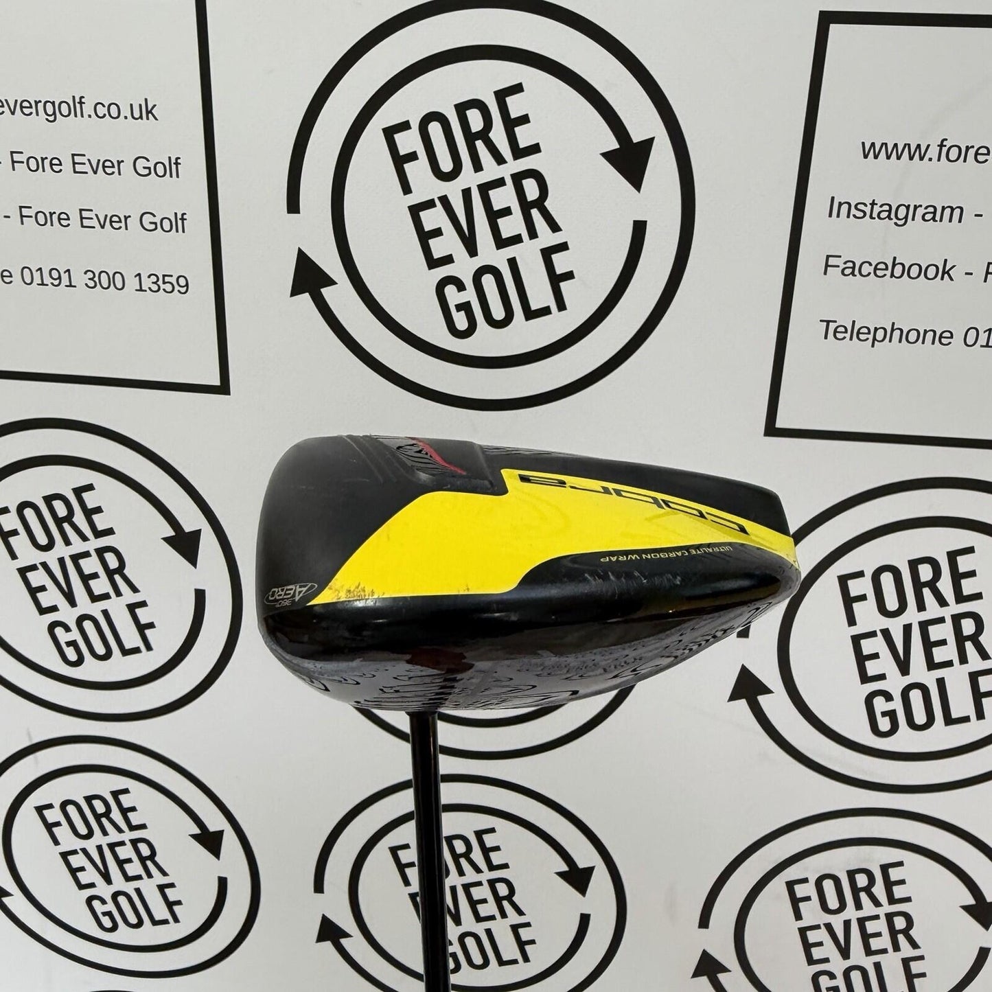 COBRA F9 DRIVER / 10.5 Degree / Mens RH / 60g Stiff Flex / OK USED