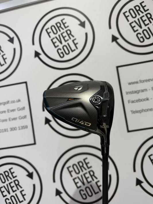 TAYLORMADE Qi4D DRIVER / 10.5 Degree / RH / 50g Reg Flex / MINT USED