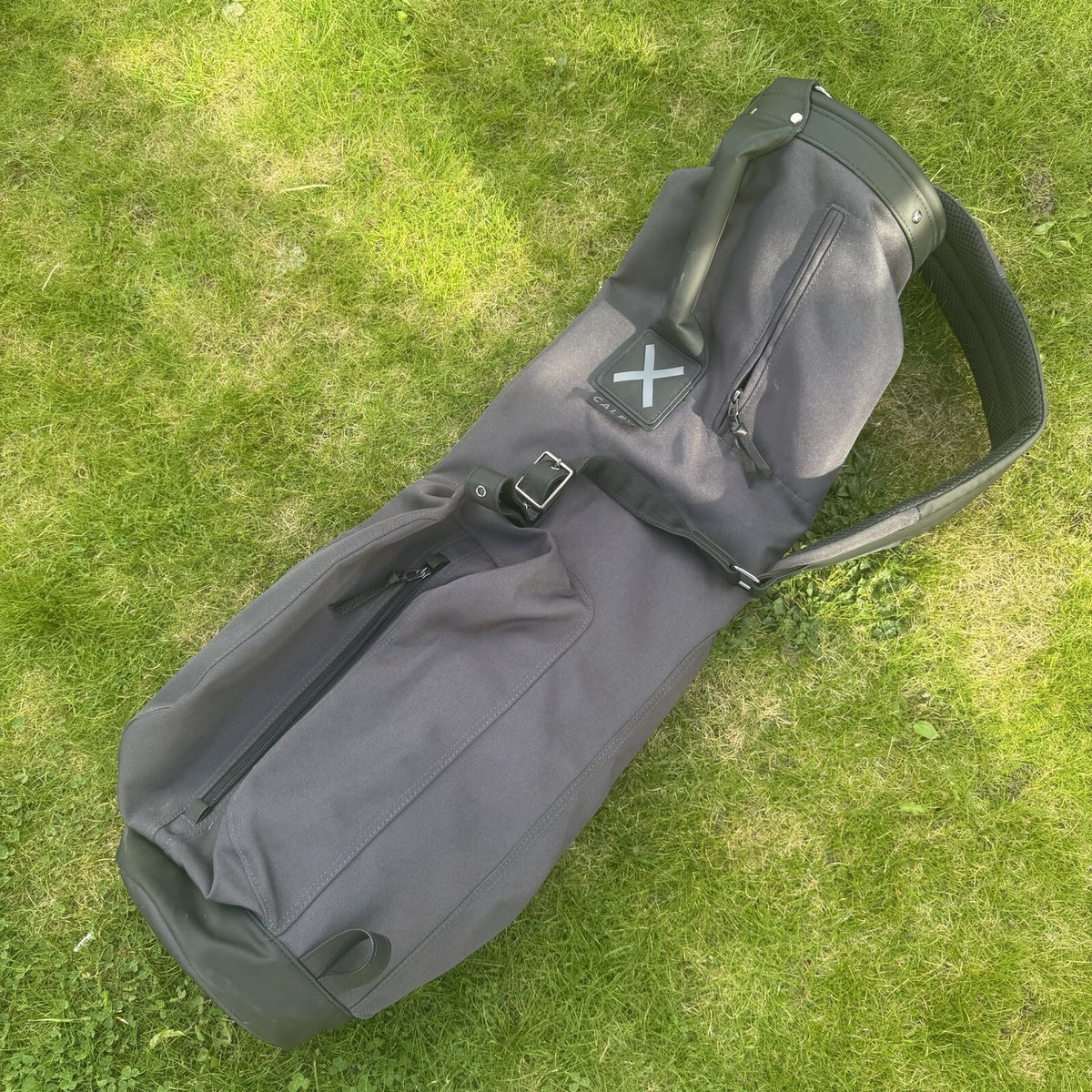 CALEY / Black / 2-Way Dive / Lightweight / Sunday/Pencil Golf Bag / NEW