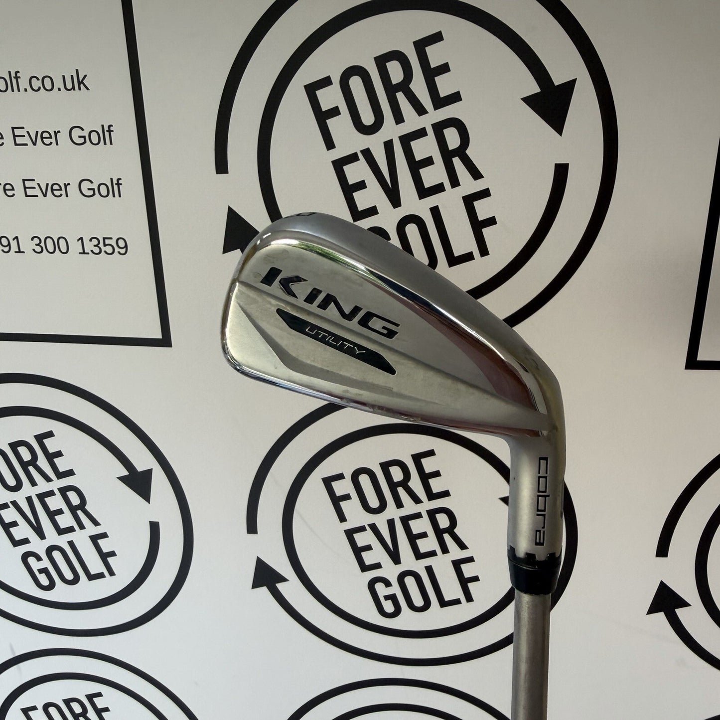 COBRA KING UTILITY 3 IRON / 19.5 Deg / Mens RH / 105g Reg Flex / V.GOOD USED
