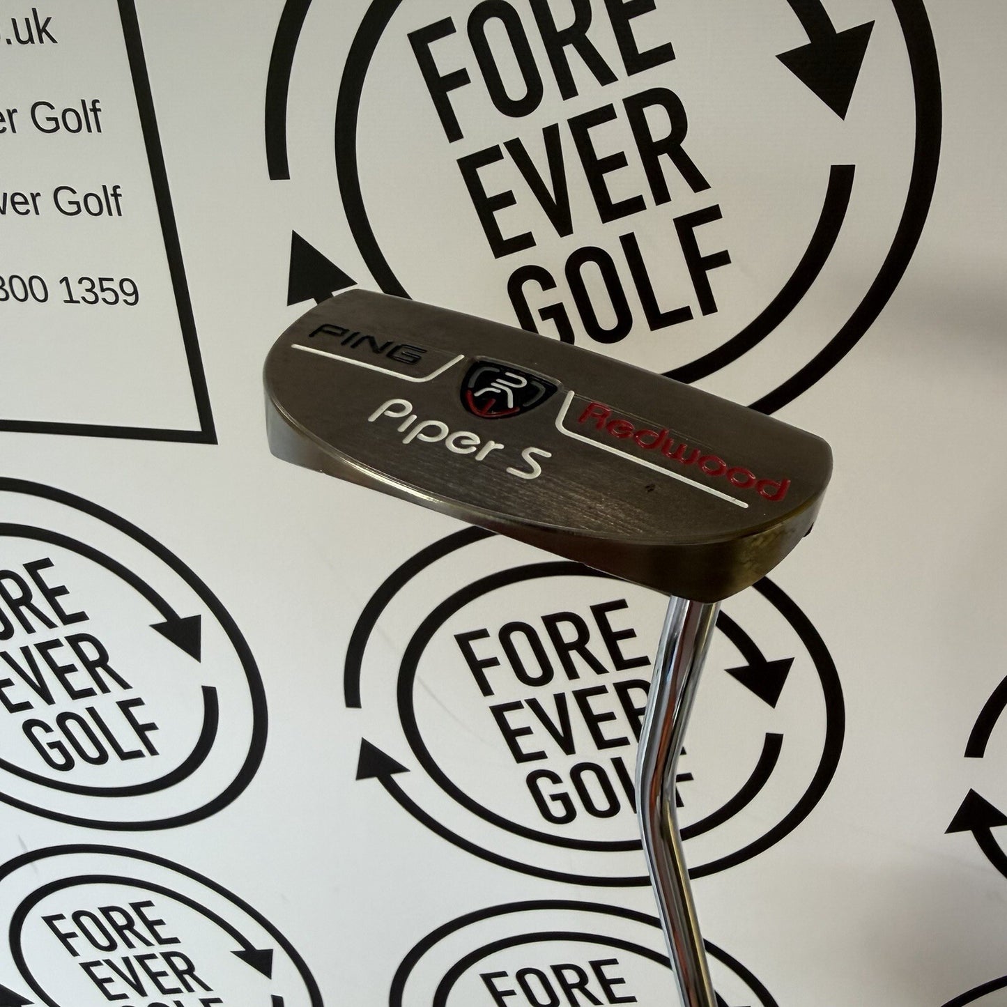 PING REDWOOD PIPER S PUTTER / 34” / Mens RH / GOOD USED