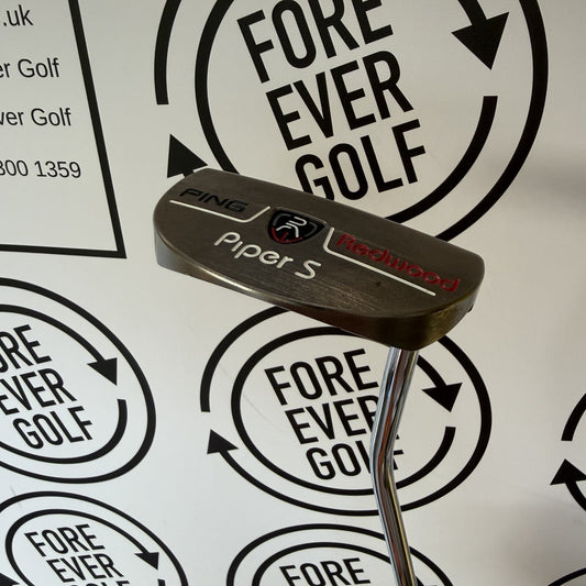 PING REDWOOD PIPER S PUTTER / 34” / Mens RH / GOOD USED
