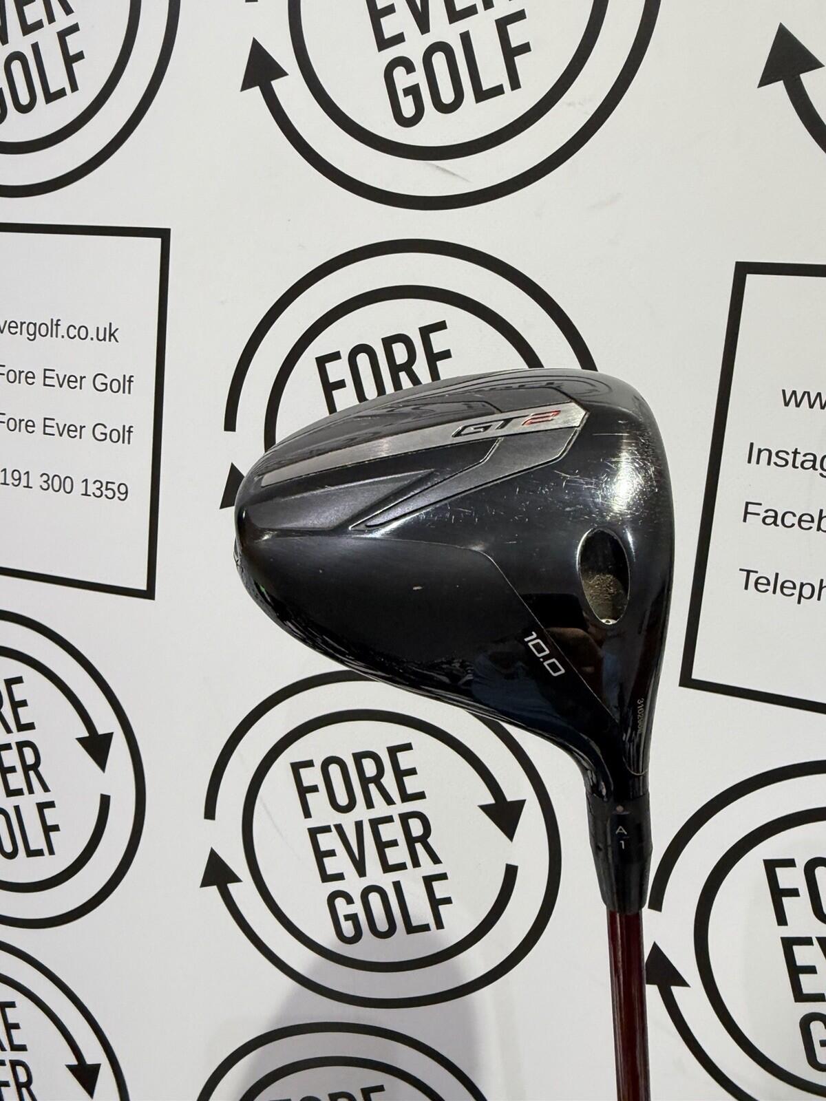 TITLEIST GT2 DRIVER / 10 Degree / Mens RH / 50g Stiff Flex / GOOD USED