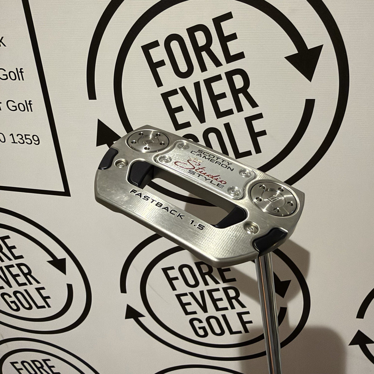 SCOTTY CAMERON STUDIO STYLE FASTBACK 1.5 PUTTER (2025) / RH / 34”