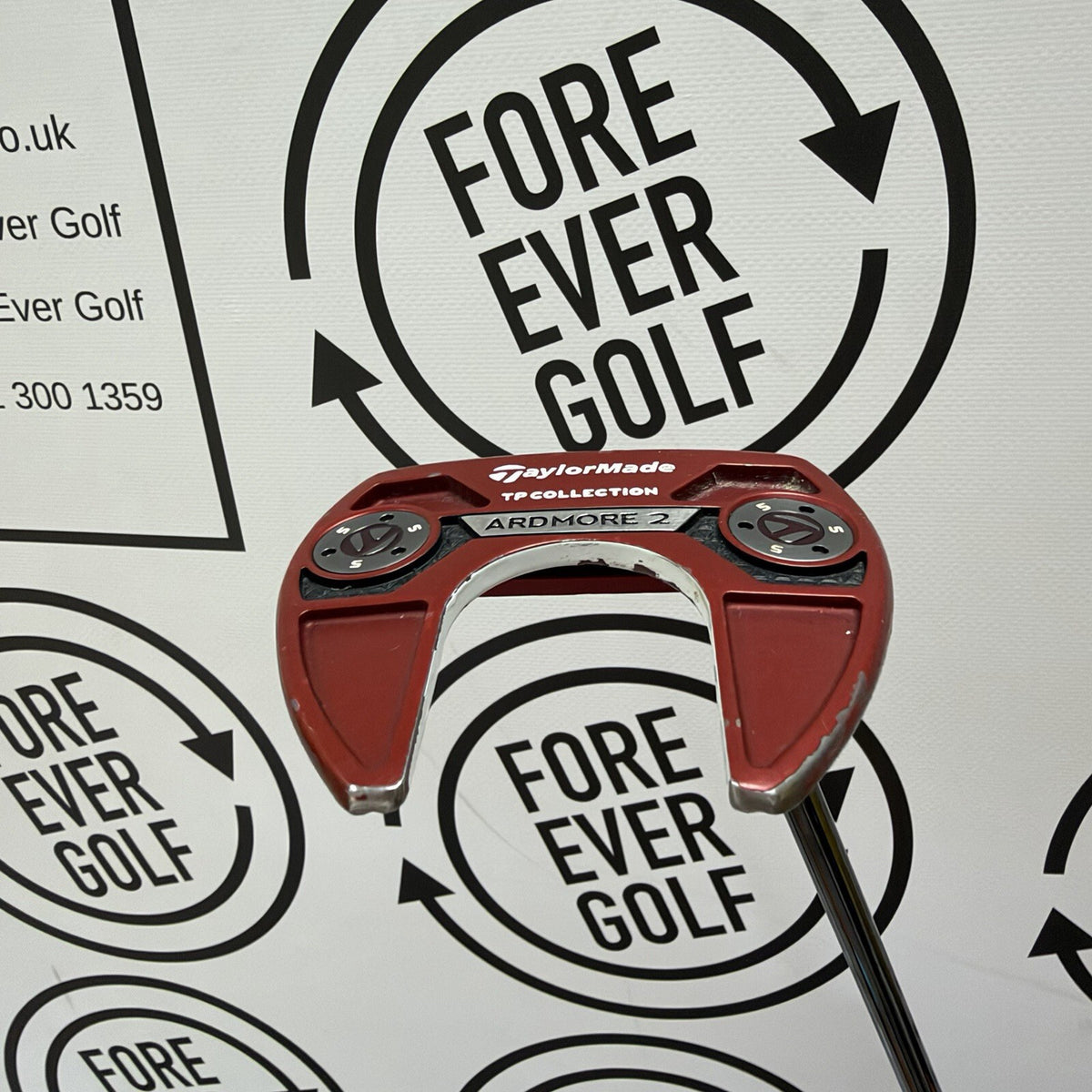 TAYLORMADE TP COLLECT RED ARDMORE PUTTER / 34” / RH / OK USED