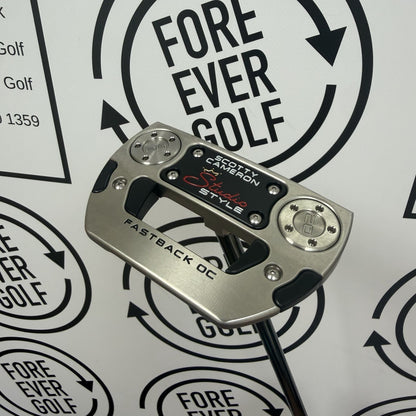 SCOTTY CAMERON STUDIO STYLE FASTBACK OC PUTTER / 34” / RH / V.GOOD USED