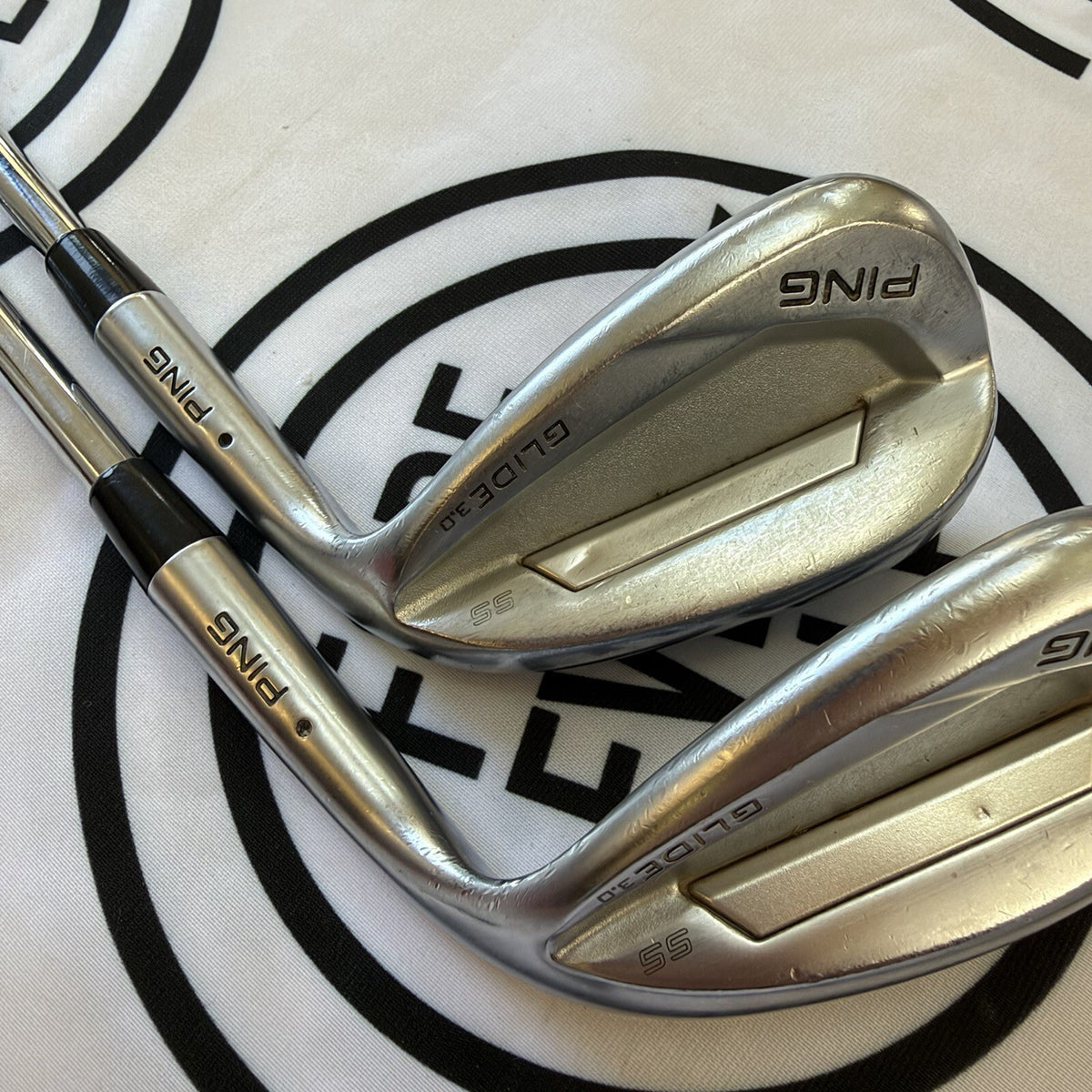 PING GLIDE 3.0 WEDGE SET / 52 & 60 / Mens RH / Wedge Flex / GOOD USED