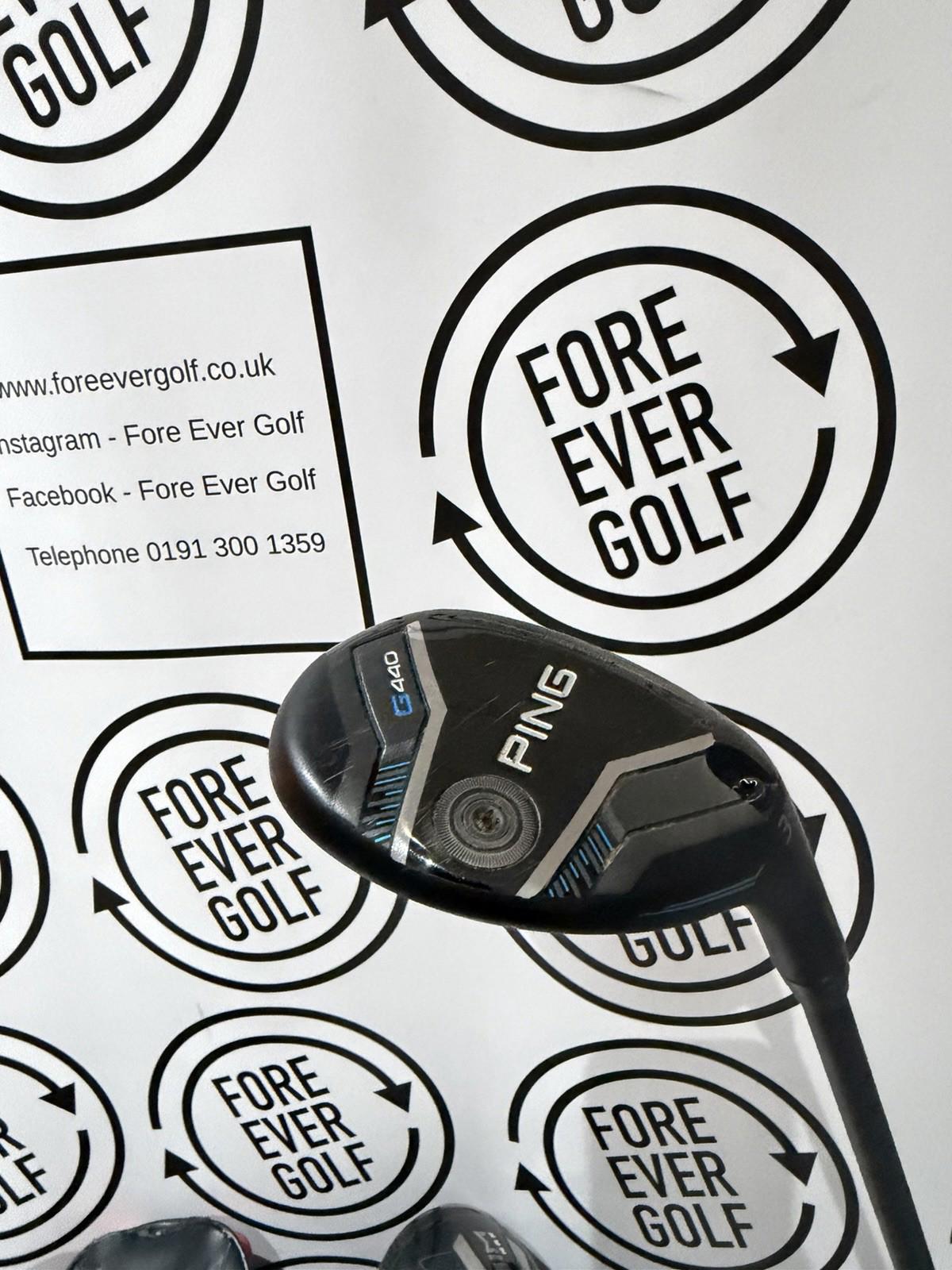 PING G440 3 HYBRID / 20 Degree / Mens RH / 70g Regular Flex / MINT USED