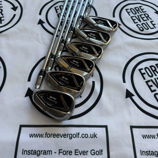 TAYLORMADE M4 IRONS / 4 - 9i / Mens RH / 100g Stiff Flex / OK USED