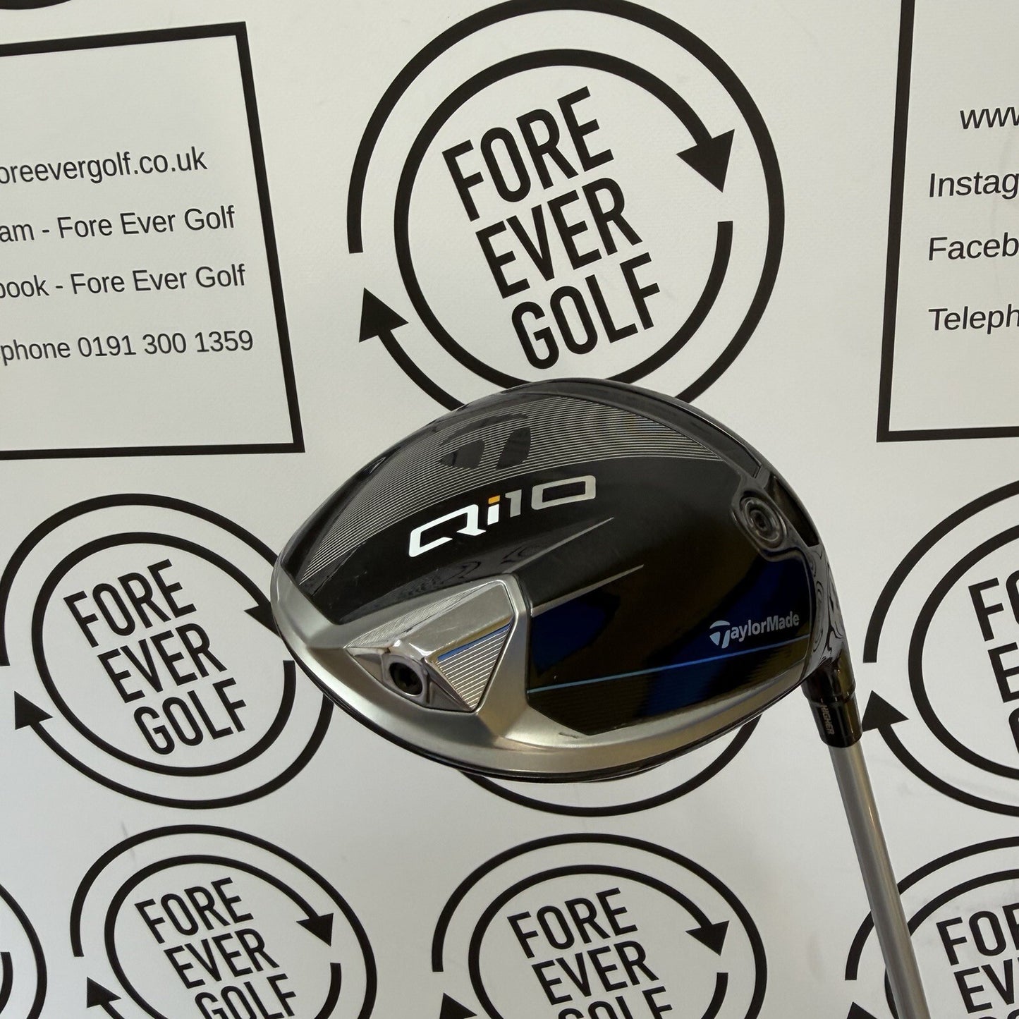 TAYLORMADE Qi10 DRIVER / 9 Deg / RH / OBAN DEVOTION (PURED) 65g Stiff Flex