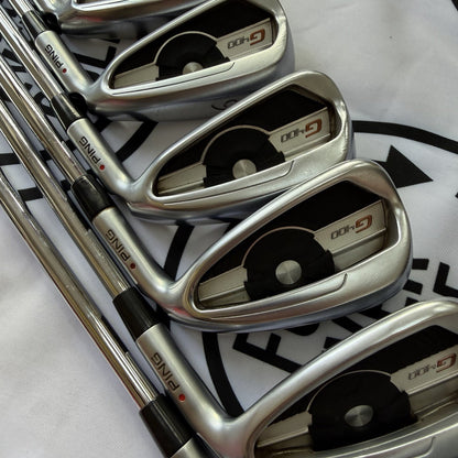 PING G400 IRONS / 5 - PW / RED DOT / RH / 98g Reg Flex / GOOD USED