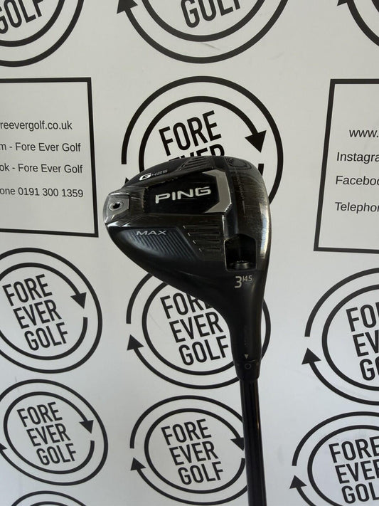 PING G425 MAX 3 WOOD / 14.5 Deg / Mens RH / 70g X-Stiff Flex / GOOD USED