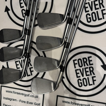 PING i525 IRONS / 4 - PW / Blue Dot / 195g Reg Flex / GOOD USED
