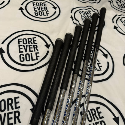 CALLAWAY APEX CF-19 IRONS / 4 - 9 Iron / Mens RH / 105g Stiff Flex / GOOD USED
