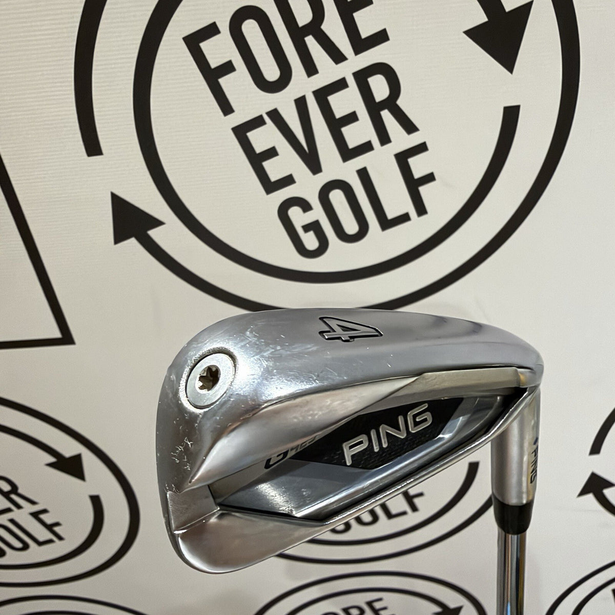 PING G425 4 IRON / Blue Dot / Mens RH / AWT 2.0 / Stiff Flex / V.GOOD USED