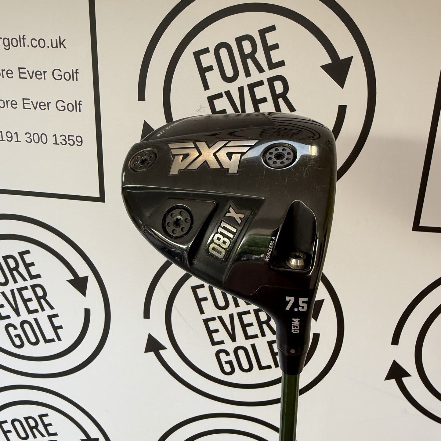 PXG 0811 X (GEN 4) DRIVER / 7.5 Degree / RH / 75g Stiff Flex / V.GOOD USED