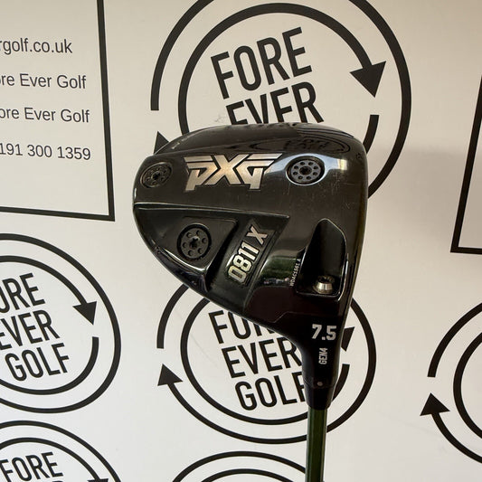 PXG 0811 X (GEN 4) DRIVER / 7.5 Degree / RH / 75g Stiff Flex / V.GOOD USED