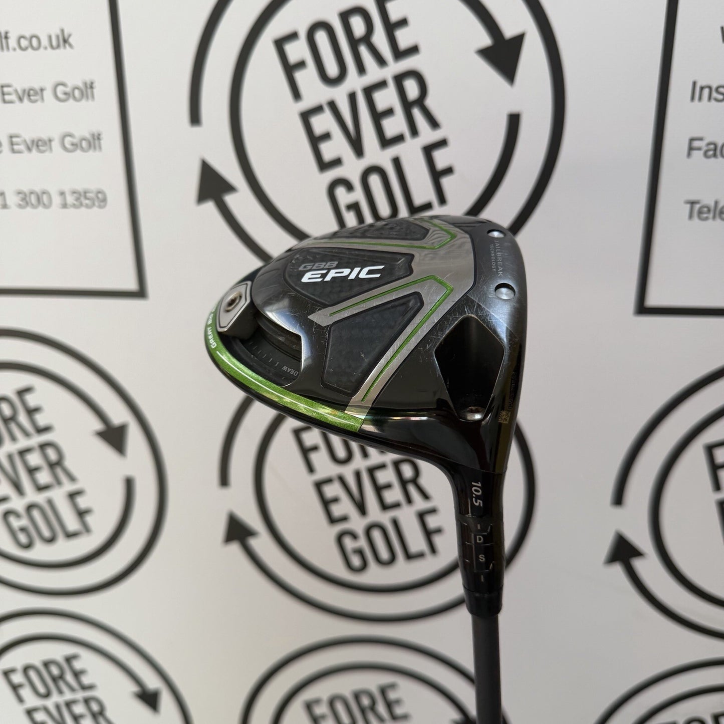 CALLAWAY GBB EPIC DRIVER / 10.5 Degree / RH / 62g Stiff Flex / GOOD USED