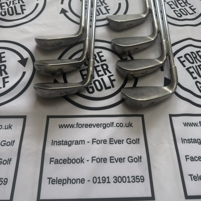 PING G25 IRONS / 5 - PW + SW / RH / White Dot / Reg Flex / GOOD USED