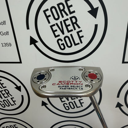 SCOTTY CAMERON SUPER SELECT FASTBACK 1.5 PUTTER / 35” / RH / GOOD USED