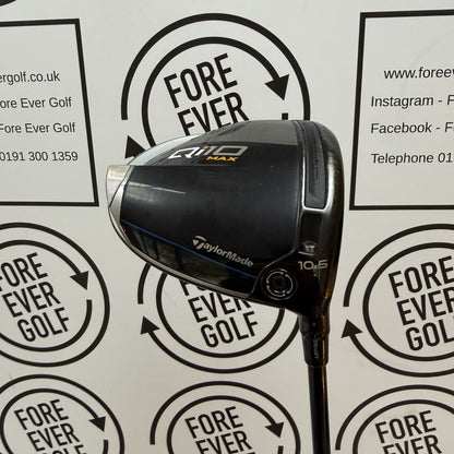 TAYLORMADE Qi10 MAX DRIVER / 10.5 Deg / RH / 70g X-Stiff Flex / GOOD USED