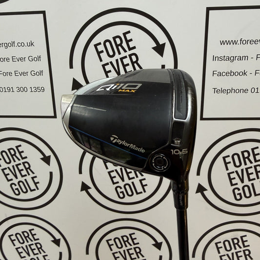 TAYLORMADE Qi10 MAX DRIVER / 10.5 Deg / RH / 70g X-Stiff Flex / GOOD USED